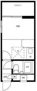 ベルピア妙蓮寺【1階】の間取り