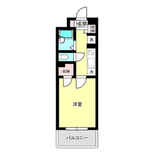 プライムアーバン仙台五橋(旧グランカーサ仙台五橋)【5階】の間取り