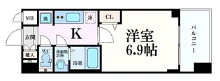プレサンス京都東寺【3階】の間取り