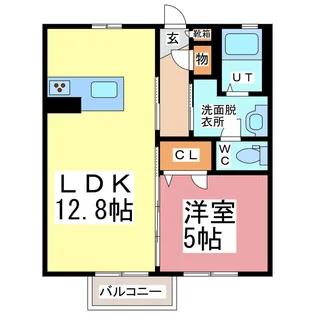 Confar Gucci【1階】の間取り