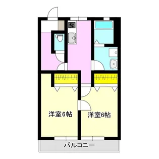KABEホームズVI【2階】の間取り