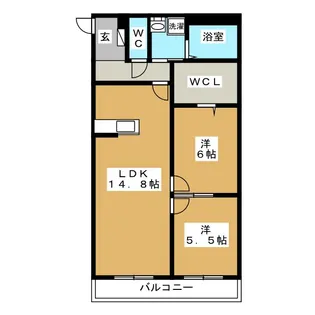 Mirai【3階】の間取り