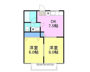 ドリーム門前【1階】の間取り