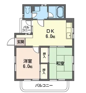 クレアメゾン片倉【2階】の間取り