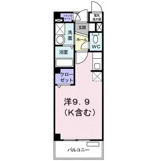 マーベラスSAGAWA【1階】の間取り