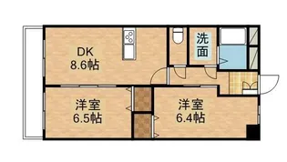 ハイアットコート【2階】の間取り