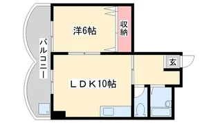 東加古川ハイツ【3階】の間取り