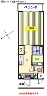 コートM&FHA【1階】の間取り