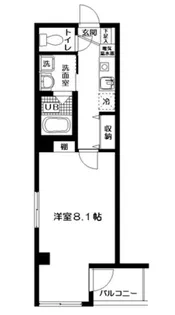 Roost【5階】の間取り