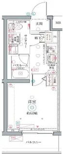クレヴィスタ井荻【4階】の間取り