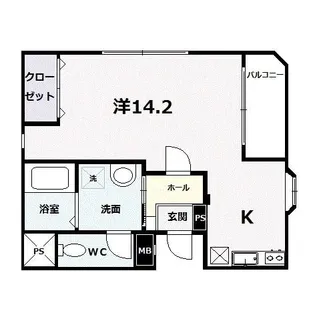 ブリーズヴィル【2階】の間取り