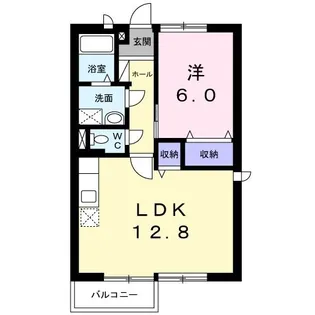 アーバンコート城南【1階】の間取り