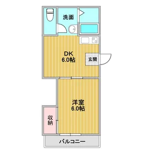 アモーラルI【2階】の間取り