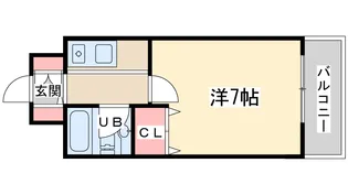 ISM中之島レジデンス【5階】の間取り