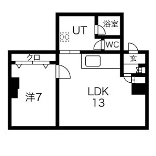 日昇ビル【2階】の間取り