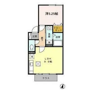 ウィルモア神の倉【1階】の間取り