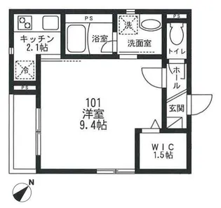 東京都新宿区中落合3【アパート】の外観