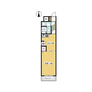 ライオンズマンション小岩第5【2階】の間取り