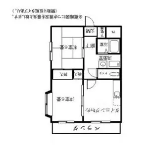 サンステージ久留米【1階】の間取り