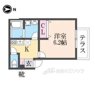 MIDWEST1【3階】の間取り