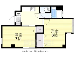 上北沢グリーンコーポ【5階】の間取り