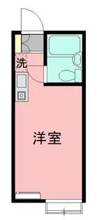山野ハイツ【2階】の間取り
