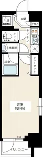 プレディアンスフォート錦糸町HY’s【3階】の間取り