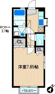 ビーンハイツ【2階】の間取り
