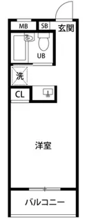 スカイコート新宿第7【5階】の間取り