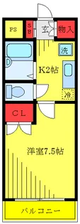 ベルソネット【2階】の間取り