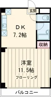 メゾンド・エフIII【1階】の間取り
