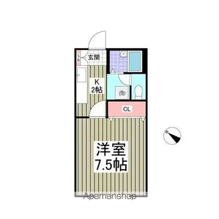 コムハウス【1階】の間取り