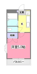 アート青葉町【3階】の間取り