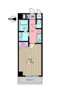グッドフラットIII【5階】の間取り