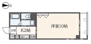 デュオK・Y山手【3階】の間取り