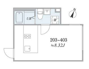 trias413【3階】の間取り
