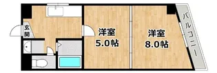 Riora塚本II【4階】の間取り