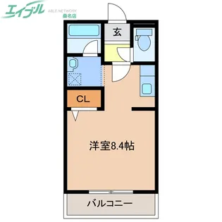 川越ガーデンテラス【2階】の間取り