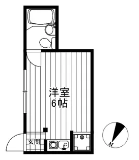 メゾンドファイブ【1階】の間取り