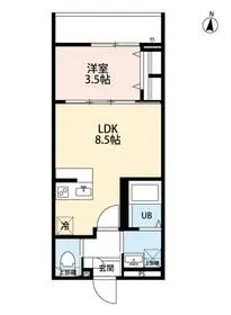 robot home 蕨IV【1階】の間取り