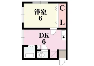 第一ビル【4階】の間取り