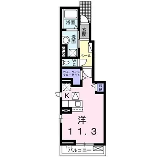 カミゼン【1階】の間取り