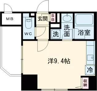 フェアステージ武蔵野【4階】の間取り