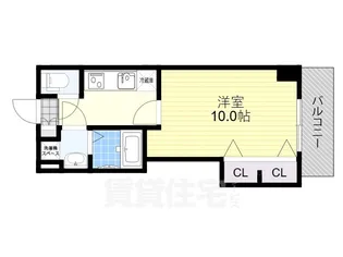 新大阪フェアリーテールファースト【8階】の間取り