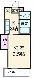 第5サンフラワーマンション【1階】の間取り