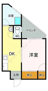 第2東洋ビル【4階】の間取り