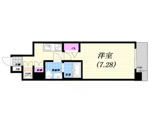 KTG RESIDENCE 芦屋西【1階】の間取り