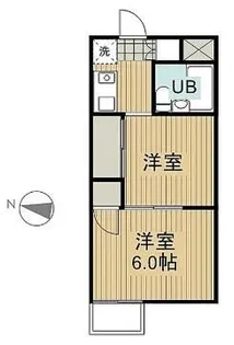 ホーユウパレス反町【5階】の間取り
