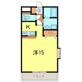 エルガーラ刈谷【1階】の間取り