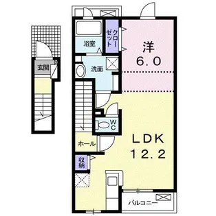 ルネルネッサンスII【2階】の間取り